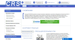 Desktop Screenshot of crsgroup.ru